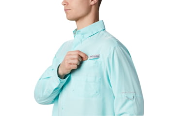 Image of Columbia Tamiami II Long Sleeve Shirt - Men's, Gulf Stream, Extra Small, 1286061499Gulf StreamXS