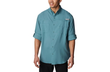 Image of Columbia Tamiami II Long Sleeve Shirt - Mens, Tranquil Teal, Extra Large, 1286061329TrqlTlXL