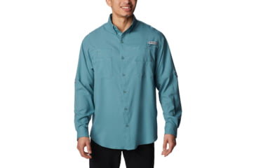 Image of Columbia Tamiami II Long Sleeve Shirt - Men's, Tranquil Teal, Extra Large, 1286061329TrqlTlXL