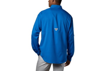 Image of Columbia Tamiami II Long Sleeve Shirt - Mens, Vivid Blue, 5X, 128606-487-5X