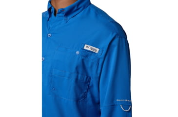 Image of Columbia Tamiami II Long Sleeve Shirt - Mens, Vivid Blue, 5X, 128606-487-5X