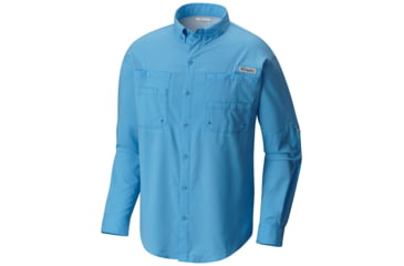 Image of Columbia Tamiami II Long Sleeve Shirt - Mens, Yacht, Extra Small, 128606-475-XS