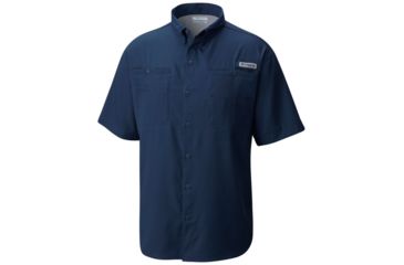 Image of Columbia Tamiami II Short Sleeve Shirt - Mens, Dark Mountain, Medium, 1287051478-M