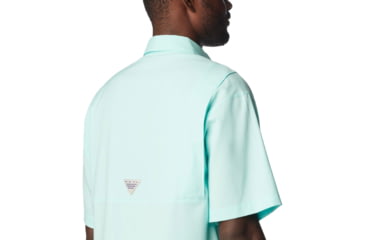 Image of Columbia Tamiami II SS Shirt, Gulf Stream, Extra Small - Mens, 1287051499-XS