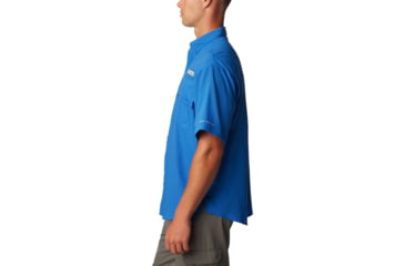 Image of Columbia Tamiami II Short Sleeve Shirt - Men's, Vivid Blue, Extra Small, 1287051487Vivid BlueXS