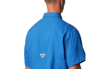 Image of Columbia Tamiami II SS Shirt, Vivid Blue, Extra Small - Mens, 1287051487-XS