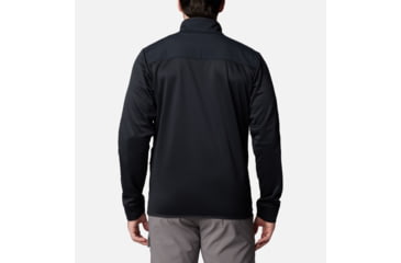 Image of Columbia Tech Fleece Half Zip Jacket - Mens, Black, Small, 2095631010-S