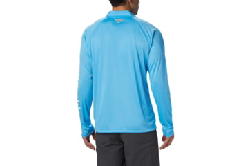 Image of Columbia Terminal Tackle 1/4 Zip Jacket - Mens, Riptide, White, 2XL, 175682-463-XXL