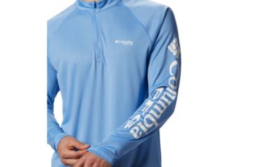 Image of Columbia Terminal Tackle 1/4 Zip, White Cap, White, M - Mens, 1756821450-M