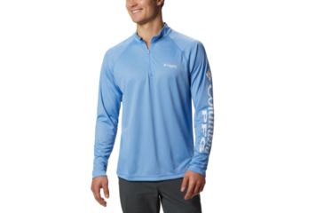 Image of Columbia Terminal Tackle 1/4 Zip Jacket - Men's, White Cap, White, Small, 175682-450-S