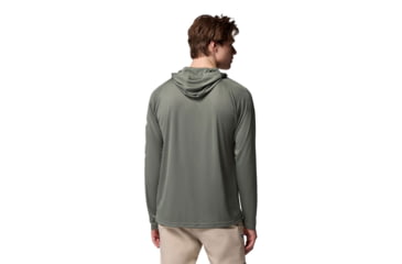 Image of Columbia Terminal Tackle Hoodie - Mens, Cypress/Dark Stone Logo, Extra Large, 1536171313-313-XL