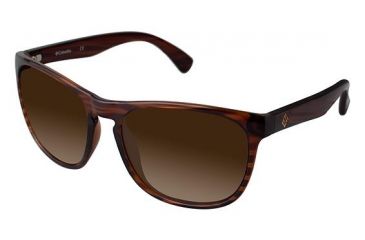 Image of Columbia Thurmond Lake Sunglasses - Frame STRIPE TORT, Lens Color Brown Gradient CBTHURMOND02