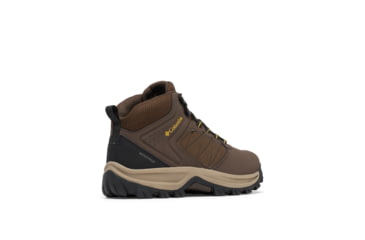 Image of Columbia Transverse Hike Waterproof Shoes - Mens, Cordovan/Golden Yellow, 9, 2067401-231-9