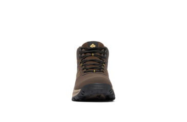 Image of Columbia Transverse Hike Waterproof Shoes - Mens, Cordovan/Golden Yellow, 9, 2067401-231-9