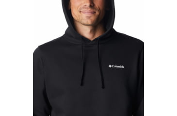 Image of Columbia Trek Hoodie - Mens, Black/CSC Sleeve Logo, Extra Large, 19579s