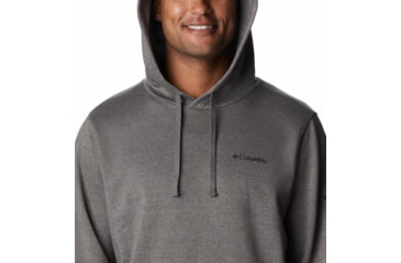 Image of Columbia Trek Hoodie - Mens, Charcoal Heather/CSC Sleeve Logo, Extra Large, 1957911a