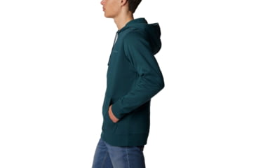 Image of Columbia Trek Hoodie - Men's, Night Wave/Boxed Gem Columbia Graphic, Extra Small, 1957911415NtWBxGCmbGhcXS