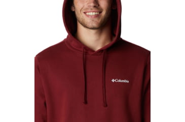 Image of Columbia Trek Hoodie - Mens, Red Jasper/Csc Stacked Logo, Extra Large, 1957911665RdJprCCStckdLgXL
