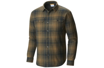 Image of Columbia Windward III Shirt - Men's-Night Shadow Plaid-Small