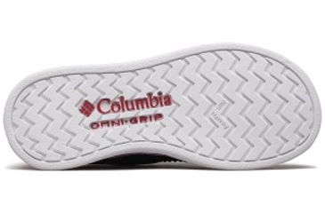 Image of Columbia Childrens Bahama PFG Shoes, Carbon/Intense Red, Medium, 11, 1826932469-11