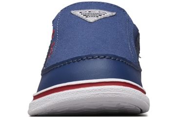 Image of Columbia Childrens Bahama PFG Shoes, Carbon/Intense Red, Medium, 11, 1826932469-11