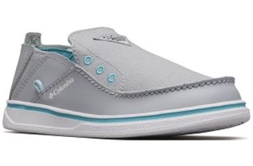 Image of Columbia Childrens Bahama PFG Shoes, Earl Grey/Geyser, Medium, 11, 1826931025-11