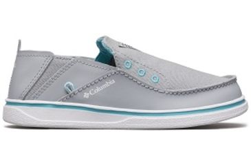 Image of Columbia Childrens Bahama PFG Shoes, Earl Grey/Geyser, Medium, 11, 1826931025-11