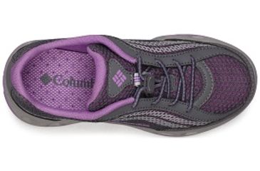 Image of Columbia Youth Drainmaker IV Boat Shoes, Graphite/Northern Lights, Medium, 5, 1826921054-5