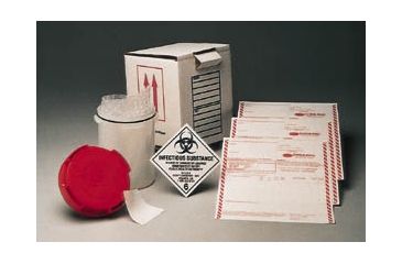 Image of Com-Pac Infecon 3000 Infectious Substance Shipper, Com-Pac INF-3011 Infecon 3000 Replacement Components Replacement Boxes And Labels