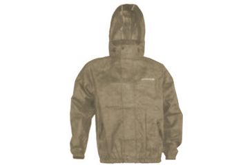 Image of Compass 360 AdvantageTek Rain Jacket, Khaki, Small AT23102-84-SM