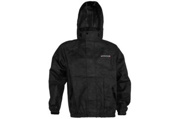 Image of Compass 360 AdvantageTek T50 Non-Woven Rain Jacket, Black, MD 4014721