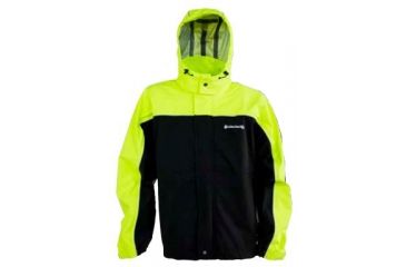 Image of Compass 360 HydroTek RoadForce Reflective Jacket, Black/Slate w/Silver Piping, Small HT23125-5510-SM