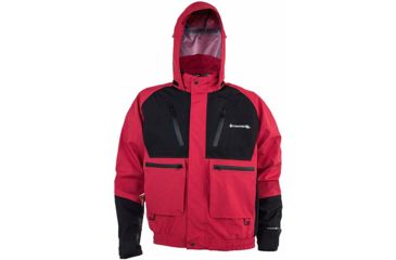 Image of Compass 360 Thunder 2-Color HydroTek Jacket - Mens, Black &amp; Red, Small, HT23102-1040-SM