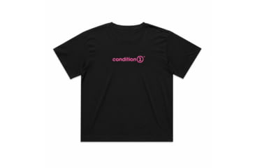 Image of Condition 1 Womens Logo Crop Tee, AP10036XL