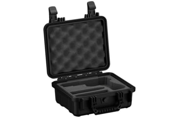 Image of Condition1 11" Single Pistol Case #184, Black, Pre-Cut Foam 1 Slot &amp; 2 Mag, H1184BKF12509AC1