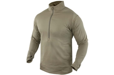 Image of Condor Outdoor - Base II Zip Pullover Tan, XXL 603-003-XXL