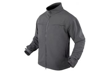 Image of Condor Outdoor COVERT SOFTSHELL JACKET, Graphite, Extra Large 101049-018-XL