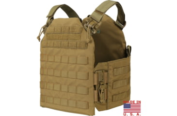 Image of Condor Outdoor Cyclone RS Plate Carrier, Coyote Brown, US1218-498