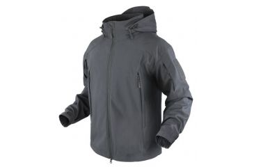 Image of Condor Outdoor ELEMENT SOFTSHELL JACKET, Graphite, 3 Extra Large 101098-018-XXXL