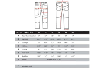 Image of Condor Outdoor Odyssey Pants Gen II, 40x34, Fde- Flat Dark Earth, 101176-029-40-34