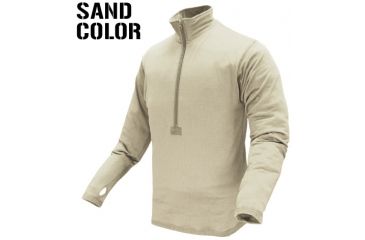 Image of Condor Outdoor - Base II Zip Pullover Sand, M 603-042-M