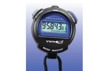 Image of VWR Extra-Large LCD Digital Stopwatches 1030 Single-Line Display