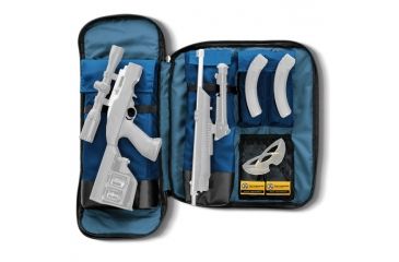 Image of Copper Basin Takedown/ Compact Firearm Pack - Discrete firearm storage, Blue/Gray, CB-1022
