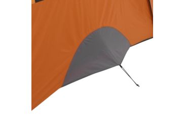 Image of Core Equipment 11 Person Extended Dome Tent, Orange/Gray, 18 x 9 ft, 40081