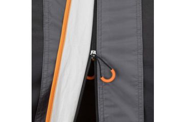 Image of Core Equipment 11 Person Extended Dome Tent, Orange/Gray, 18 x 9 ft, 40081