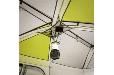 Image of Core Equipment 12 Person Instant Cabin Tent, Green/Gray, 18 x 10 ft, 40027