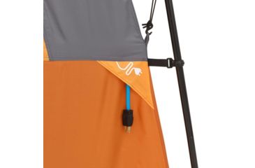 Image of Core Equipment 12 Person Straight Wall Tent, Orange/Gray, 16 x 11 ft, 40082