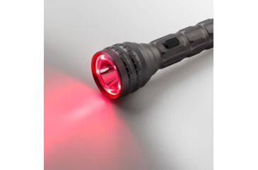 Image of Core Equipment 1250 Lumen Multi-Color LED Flashlight, Gray, 11.3 x 1.5 x 2.6 in, 40012
