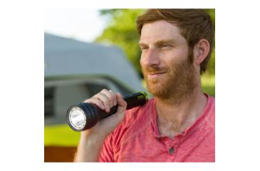 Image of Core Equipment 1250 Lumen Multi-Color LED Flashlight, Gray, 11.3 x 1.5 x 2.6 in, 40012