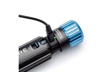 Image of Core Equipment 1500 Lumen Rechargeable Flashlight with Auto-Brightness, Gray, 2 x 2 x 9.8 in, 40076